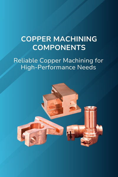 Copper Machining Components